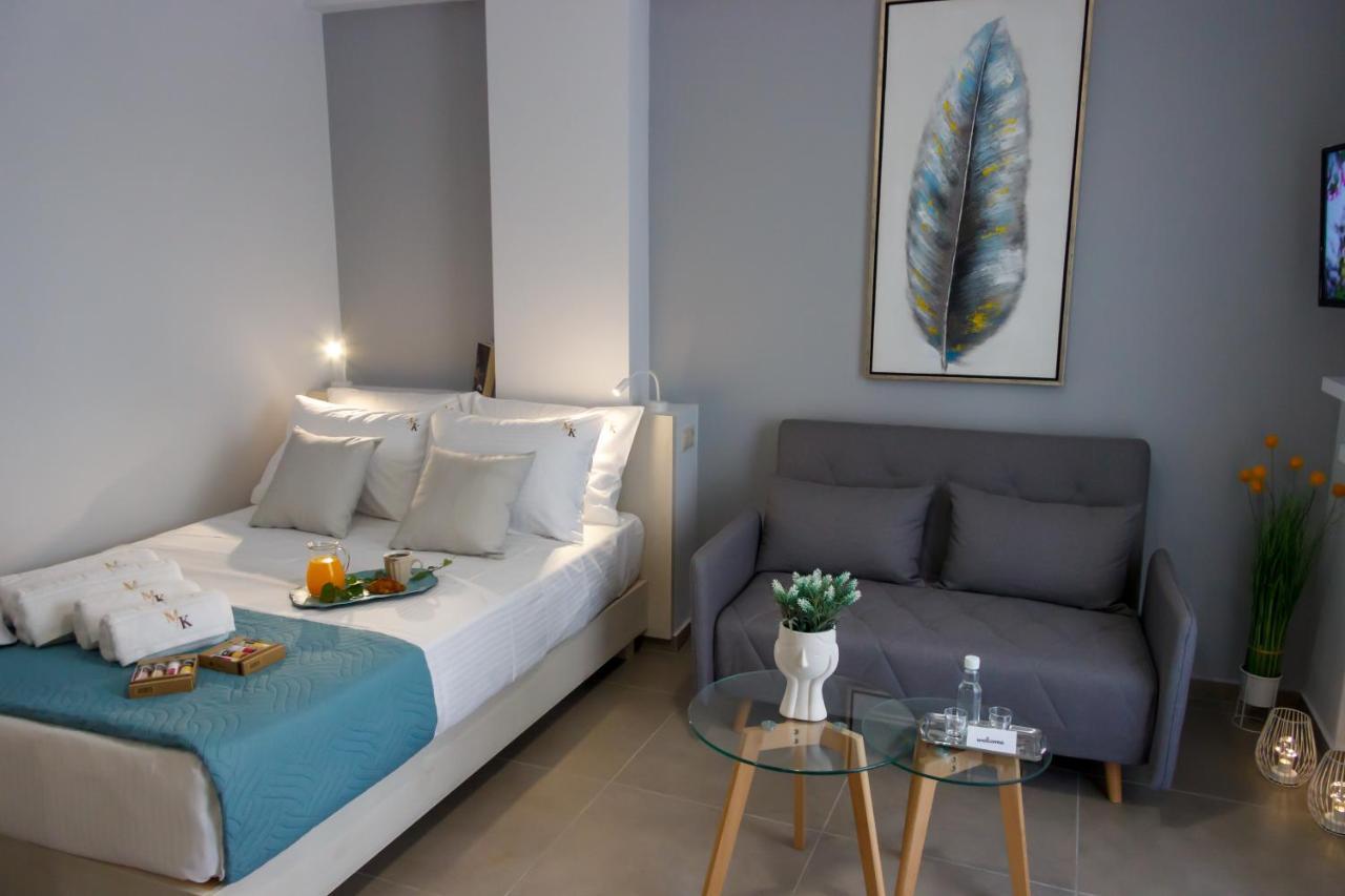 Mk Lux Suites - Steps To Beach Agios Nikolaos  Exterior photo